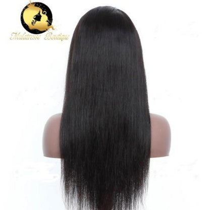 Achieve a seamless and natural look with our Front Lace Straight Wig. The front lace design allows for easy styling and customization, while the straight texture provides a sleek and sophisticated appearance. Made with high-quality materials, this wig offers superior comfort and durability, making it the perfect choice for any occasion.